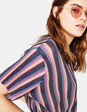 Pleated T-shirt