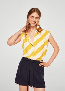 Flowy striped blouse