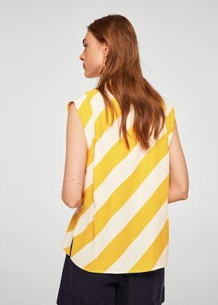 Flowy striped blouse